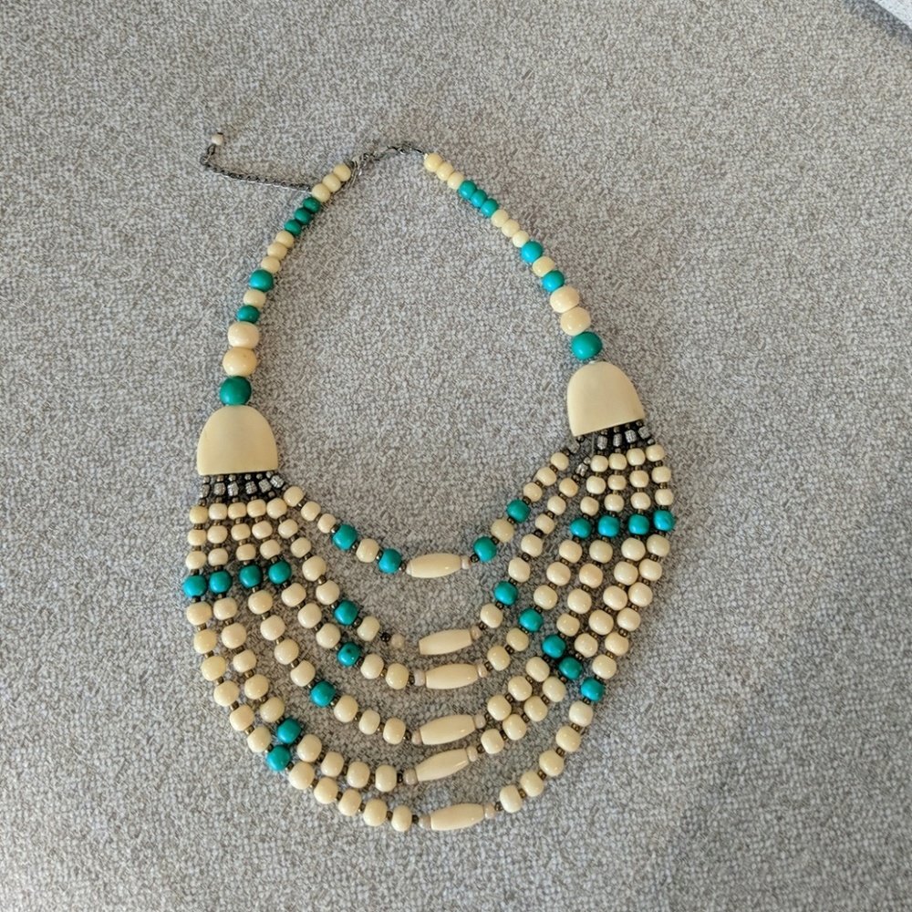 Anthropologie statement necklace